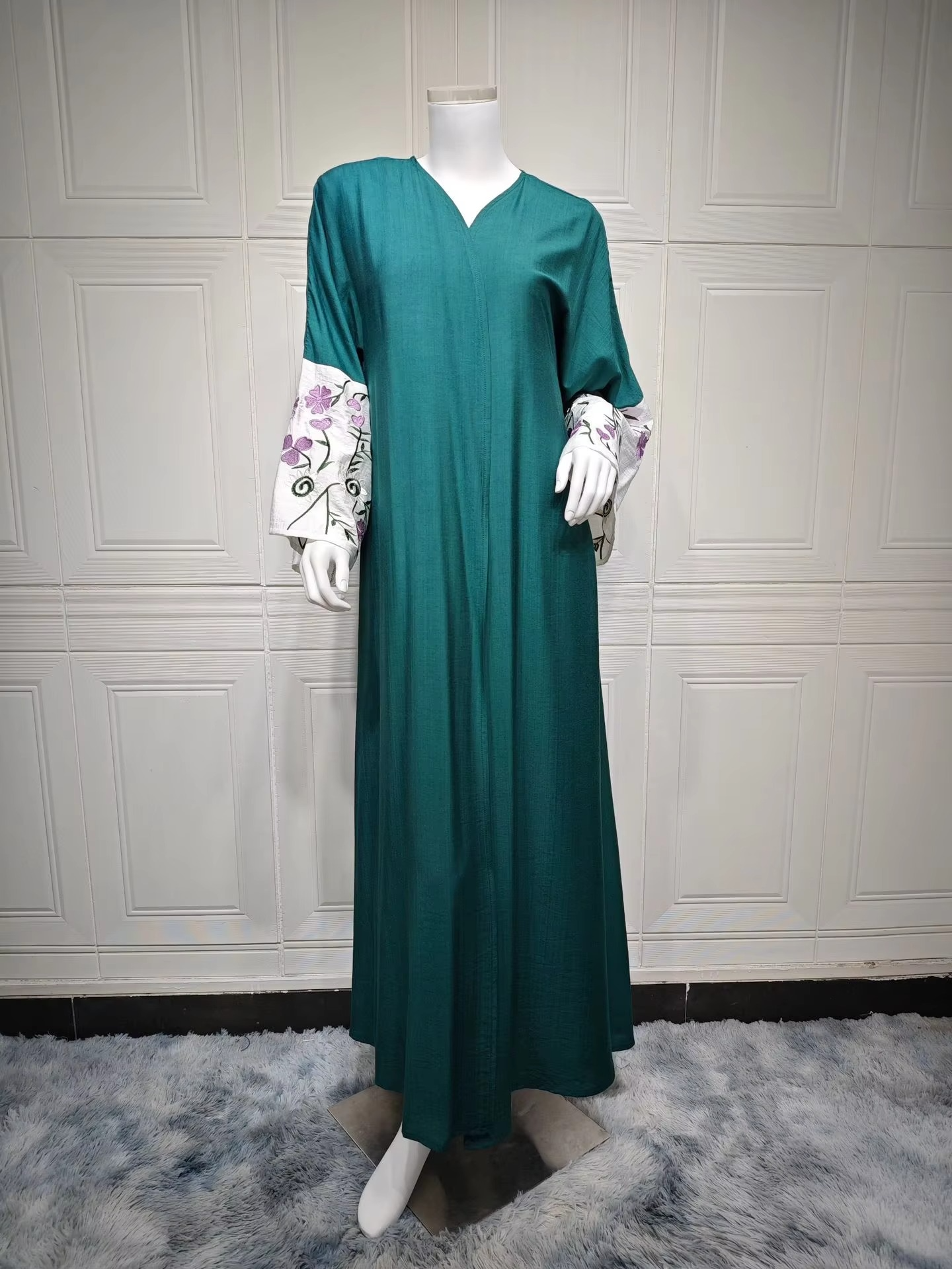 2025 New Fashion Embroidery Abayas for Women Luxury Abaya Kimono Cardigan Islamic Clothing Kaftan Kebaya Jalabiya